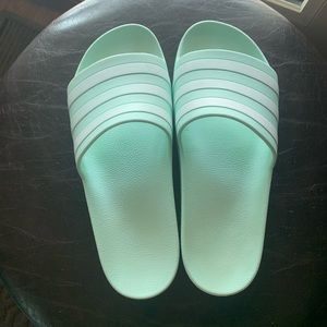 Adidas Adilette Aqua Slides Women’s size 10